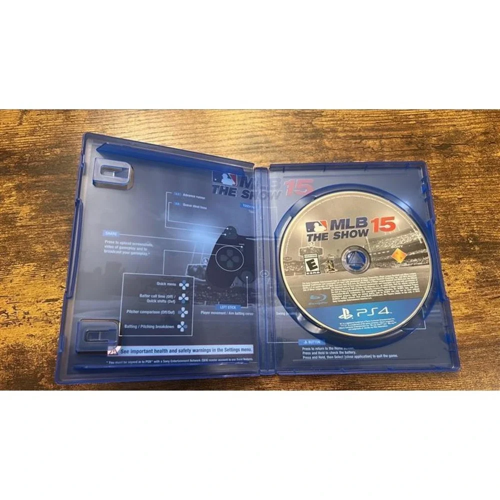 MLB 15 The Show Sony PlayStation 4 PS4 Baseball Video Game Yasiel Puig Cover